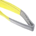 RS PRO 3 m Yellow Polyester Webbing Lifting Sling with 3 Ton Straight Pull Load Capacity 729-3088