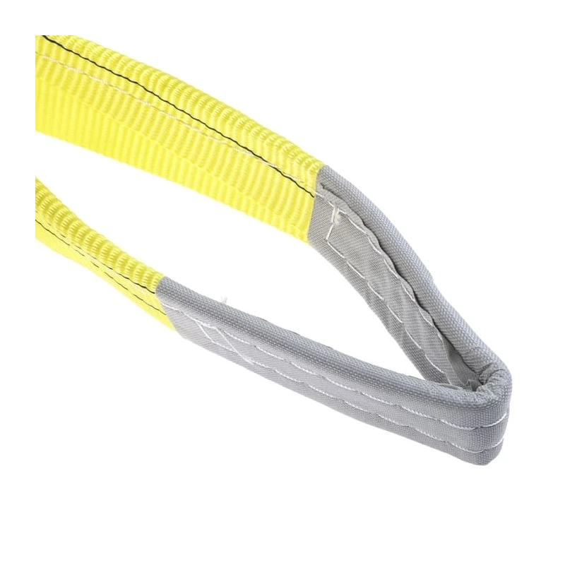 RS PRO 3 m Yellow Polyester Webbing Lifting Sling with 3 Ton Straight Pull Load Capacity 729-3088