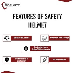 Buy Robustt X Shree Jee Nape Adjusment-Safety Yellow Helmet