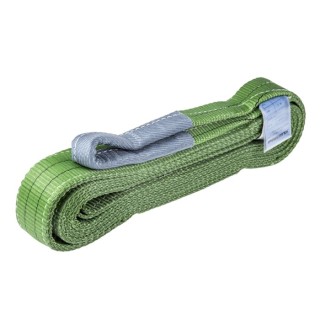 RS PRO 3 m Green Lifting Sling Webbing, 2 t LOAD - Model 729-3079