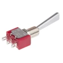 RS PRO Panel Mount On-On SPDT Toggle Switch, Solder Terminal, 28 V dc, 112 V ac 734-7101