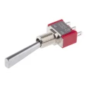RS PRO Panel Mount On-On SPDT Toggle Switch, Solder Terminal, 28 V dc, 112 V ac 734-7101