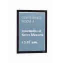 Durable Black A4 Document Display Polyvinyl Chloride 323mm Height 236mm Width 4872-01