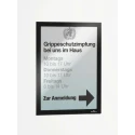 Durable Black A4 Document Display Polyvinyl Chloride 323mm Height 236mm Width 4872-01