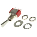 RS PRO Toggle Switch Panel Mount On-On SPDT Solder Terminal 28 V dc 112 V ac 734-7110