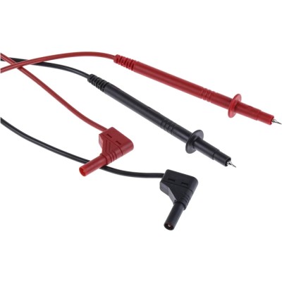 Hirschmann Test & Measurement 1m Right Angle Test Probe Kit 1kV CAT II DIN EN 61010-031 972425002