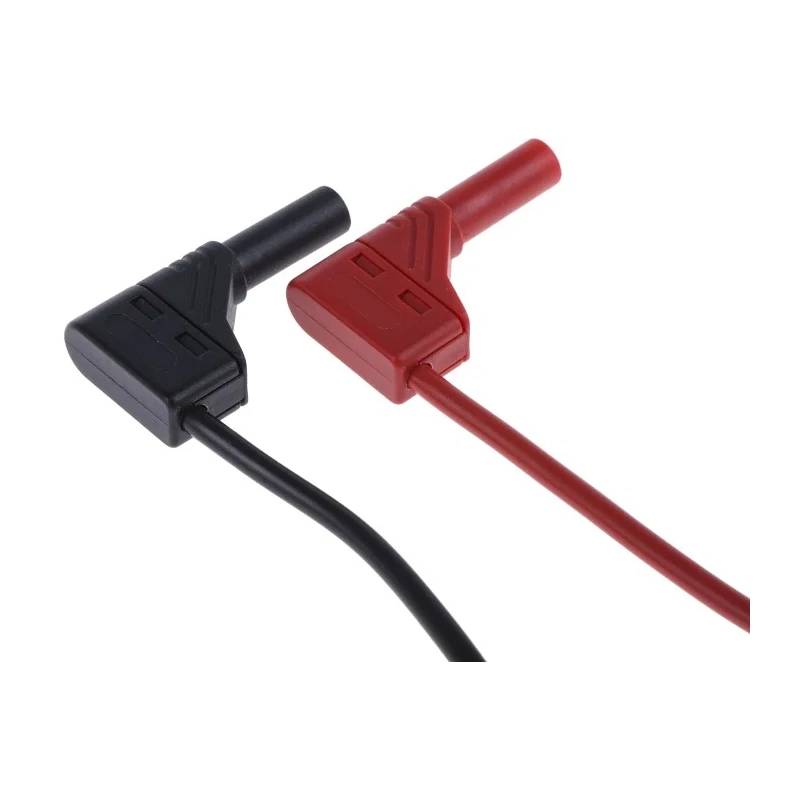 Hirschmann Test & Measurement 1m Right Angle Test Probe Kit 1kV CAT II DIN EN 61010-031 972425002