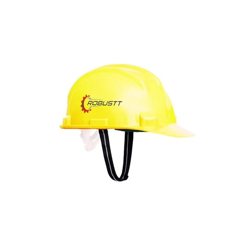 Buy Robustt X Shree Jee Nape Adjusment-Safety Yellow Helmet