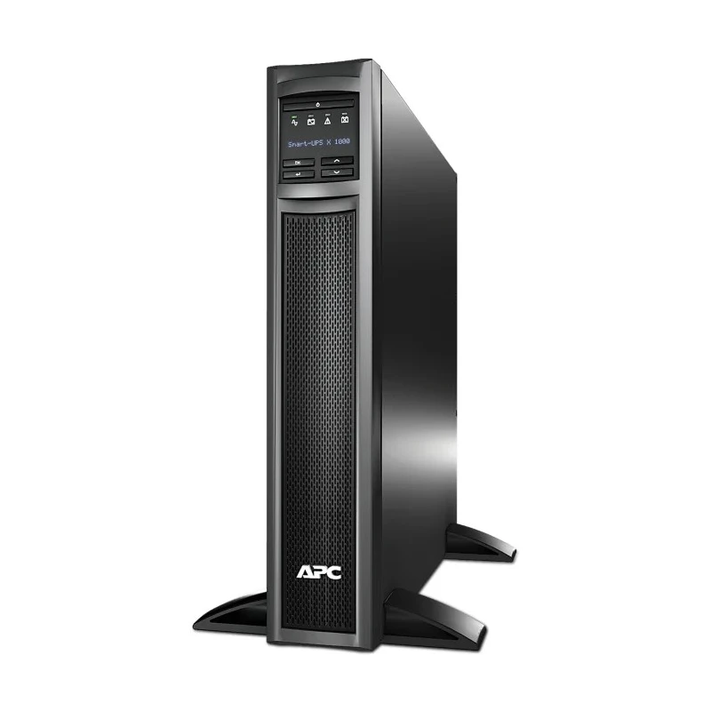 APC 1000 VA Line Interactive Uninterruptible Power Supply 160V-286V Input, 230V Output, 800W Power, Rack/Stand SMX1000I