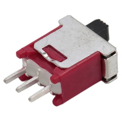 RS PRO PCB Slide Switch SPDT Latching 3A Nylon Actuator 28V DC 250V AC 30000 Cycles 7347261P