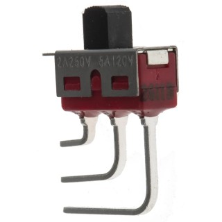RS PRO PCB Slide Switch SPDT Latching 5A Nylon Actuator 28V DC 250V AC 7347306P
