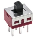 RS PRO PCB Slide Switch DPDT On-Off-On 5A Silver Plated Brass 734-7280