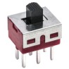 RS PRO PCB Slide Switch DPDT On-Off-On 5A Silver Plated Brass 734-7280