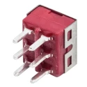 RS PRO PCB Slide Switch DPDT On-Off-On 5A Silver Plated Brass 734-7280