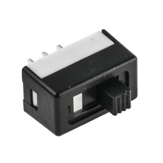 RS PRO PCB Slide Switch SPDT Latching 3A Nylon 30V DC 250V AC 20000 Cycles 7347343P