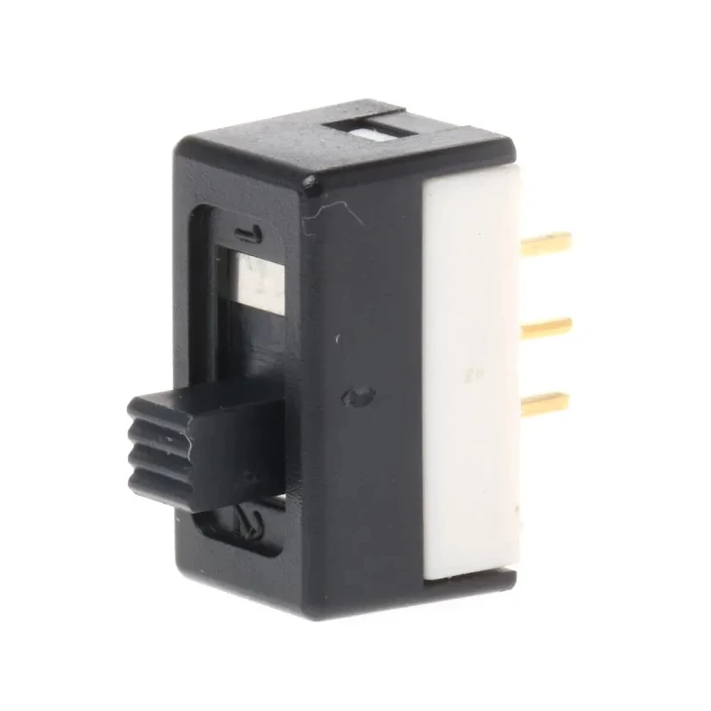 RS PRO PCB Slide Switch SPDT Latching 1A 30V DC 250V AC Polybutylene Terephthalate Actuator 734-7340