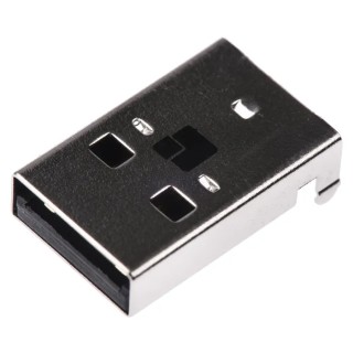 Lumberg Right Angle Through Hole Male USB Type A USB Connector USB 2.0 2410 08