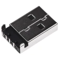 Lumberg Right Angle Through Hole Male USB Type A USB Connector USB 2.0 2410 08
