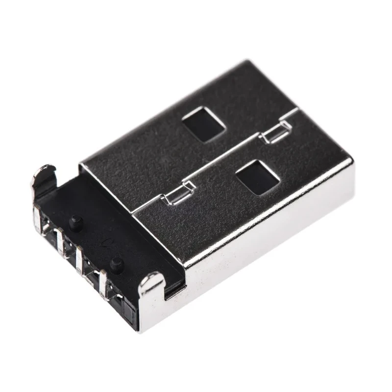 Lumberg Right Angle Through Hole Male USB Type A USB Connector USB 2.0 2410 08