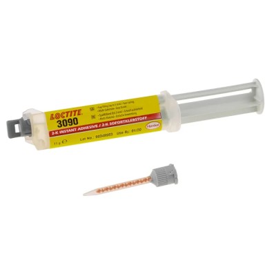 Loctite 2K Cyanoacrylate Super Glue Gel 10 g Dual Cartridge Transparent Loctite 3090 10g DE/EN