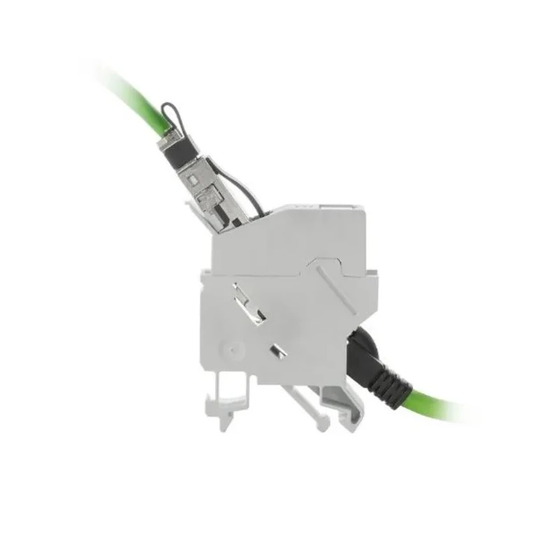 Weidmüller 2-Contact Female Interface Module RJ45 Connector DIN Rail 1A RJ45