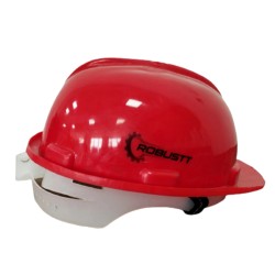 Buy Robustt X Shree Jee Nape Type Adjusment-Safety Red Helmet