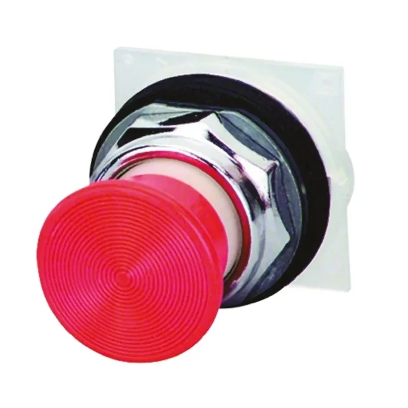 Schneider Electric Harmony 9001K Series Red Momentary Metal Push Button Head 30 mm Cutout IP66 9001KR24R