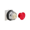 Schneider Electric Harmony 9001K Series Red Momentary Metal Push Button Head 30 mm Cutout IP66 9001KR24R