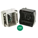 Schneider Electric Spring Return Push Button Control Station SPST Polycarbonate Enclosure IP69K, IP67, IP66 XALD103