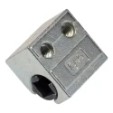 Igus Bearing Block DryLin W Series, 140 N Dynamic Load, Die Cast Zinc Carriage WJ200QM-01-06