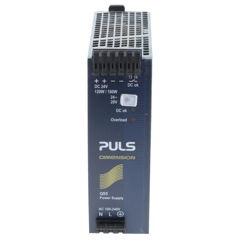 Phoenix Contact DIMENSION Switched Mode DIN Rail Power Supply 240V AC Input 28V DC Output 5A 120W QS5.241-A1