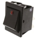 Arcolectric (Bulgin) Ltd DPST On-Off On-Off Rocker Switch Panel Nylon Housing 16A Current C1553PLNAAB