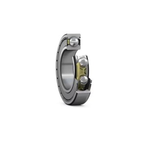 SKF Single Row Deep Groove Ball Bearing, 6 mm ID, 19 mm OD, 6 mm Width, Shielded, C3 Clearance, Non-Metallic E2.626-2Z/C3