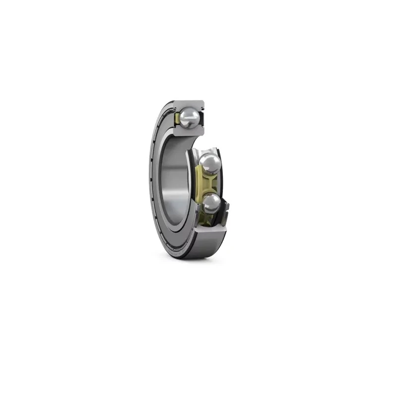 SKF Single Row Deep Groove Ball Bearing, 6 mm ID, 19 mm OD, 6 mm Width, Shielded, C3 Clearance, Non-Metallic E2.626-2Z/C3