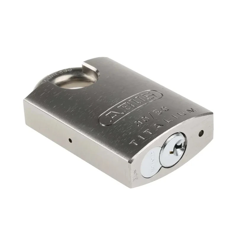 Abus Weatherproof Keyed Titalium Padlock 50mm Body, 9.5mm Shackle Diameter 90RK/50