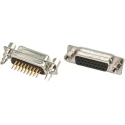 HARTING D-Sub Connector 26 Way Straight 2.29 mm Pitch Through Hole, Steel Housing, Gold Plated Contacts 09562517513