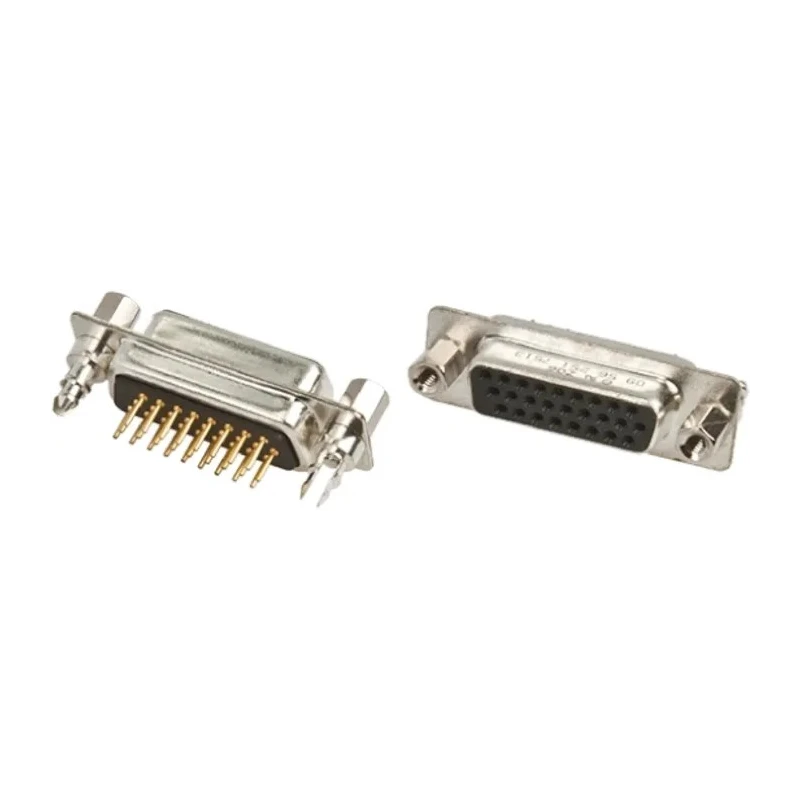 HARTING D-Sub Connector 26 Way Straight 2.29 mm Pitch Through Hole, Steel Housing, Gold Plated Contacts 09562517513