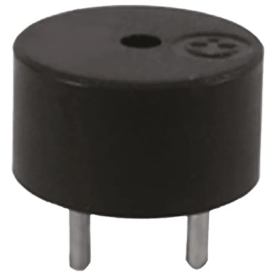 RS PRO 80 dB PCB Magnetic Buzzer Component, External Drive, 3.5 mm Height, 6.6 mm Width, 2V Min, 4V Max, 3kHz 7542028P