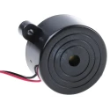 RS PRO 102 dB Panel Mount Continuous Internal 22 mm Piezo Buzzer Component 59.5 mm Length 3 V dc Min 16 V dc Max 7542015P