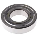 SKF Single Row Deep Groove Ball Bearing 35 mm ID, 72 mm OD, Shielded, Non-Metallic Cage, C3 Clearance E2.6207-2Z/C3