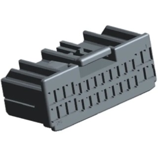 TE Connectivity Multilock Hybrid Automotive Connector Male Grey Cable 26 Way Crimp Termination 917992-6