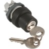 ABB Modular 3-position Key Switch Head Latching 22 mm Cutout 1SFA611283R1001 M3SSK1-101