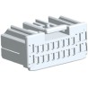 TE Connectivity Multilock Hybrid Automotive Male Connector White Cable 22 Way Crimp Termination 917989-1