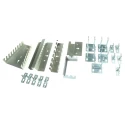 Bott Zinc Plated Wall Panel Tool Holder Kit 14031412