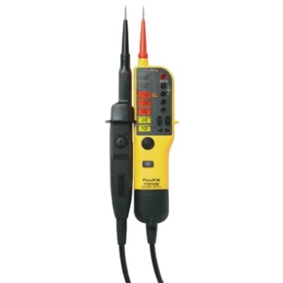 Fluke Digital Voltage Tester 690V AC/DC Continuity Check Battery Powered CAT IV, CAT III FLUKE T110