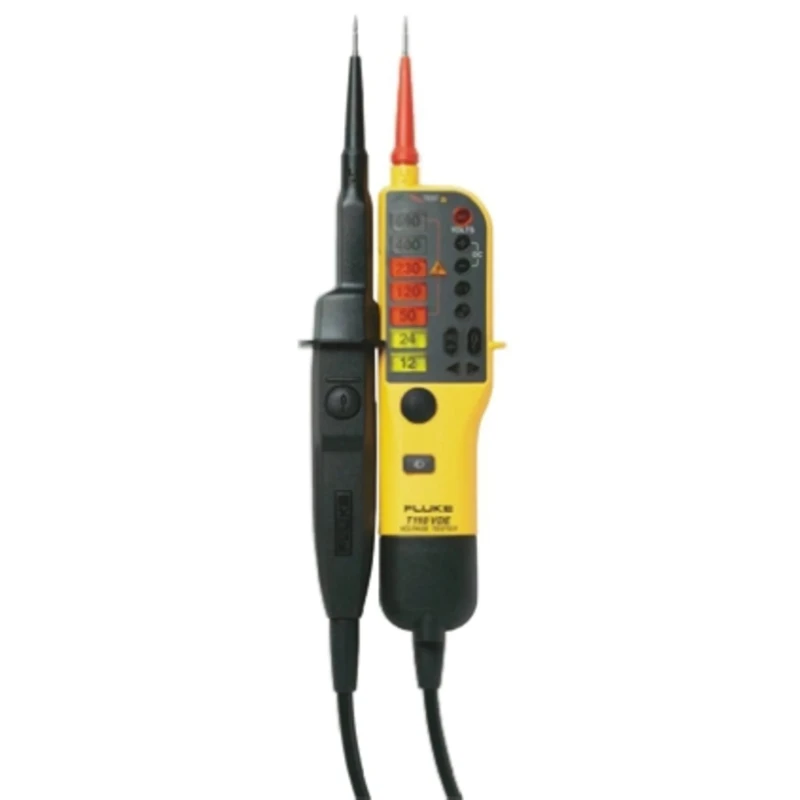 Fluke Digital Voltage Tester 690V AC/DC Continuity Check Battery Powered CAT IV, CAT III FLUKE T110