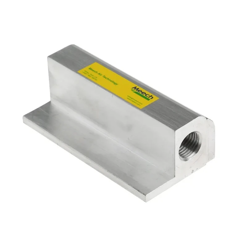 Meech A8 80 mm Energy Saving Aluminium Air Knife, 6.8 bar Max Operating Pressure A85003