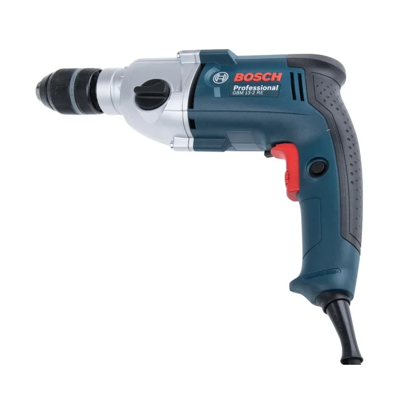 Bosch Professional GBM 13-2 RE Keyless Corded Hammer Drill 240V 750W 13 mm 3200 RPM 06011B2070
