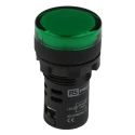 RS PRO Panel Mount Green LED Pilot Light 22 mm Cutout, 24V AC/DC, IP65 Rated, Round 763-7918