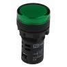 RS PRO Panel Mount Green LED Pilot Light 22 mm Cutout, 24V AC/DC, IP65 Rated, Round 763-7918